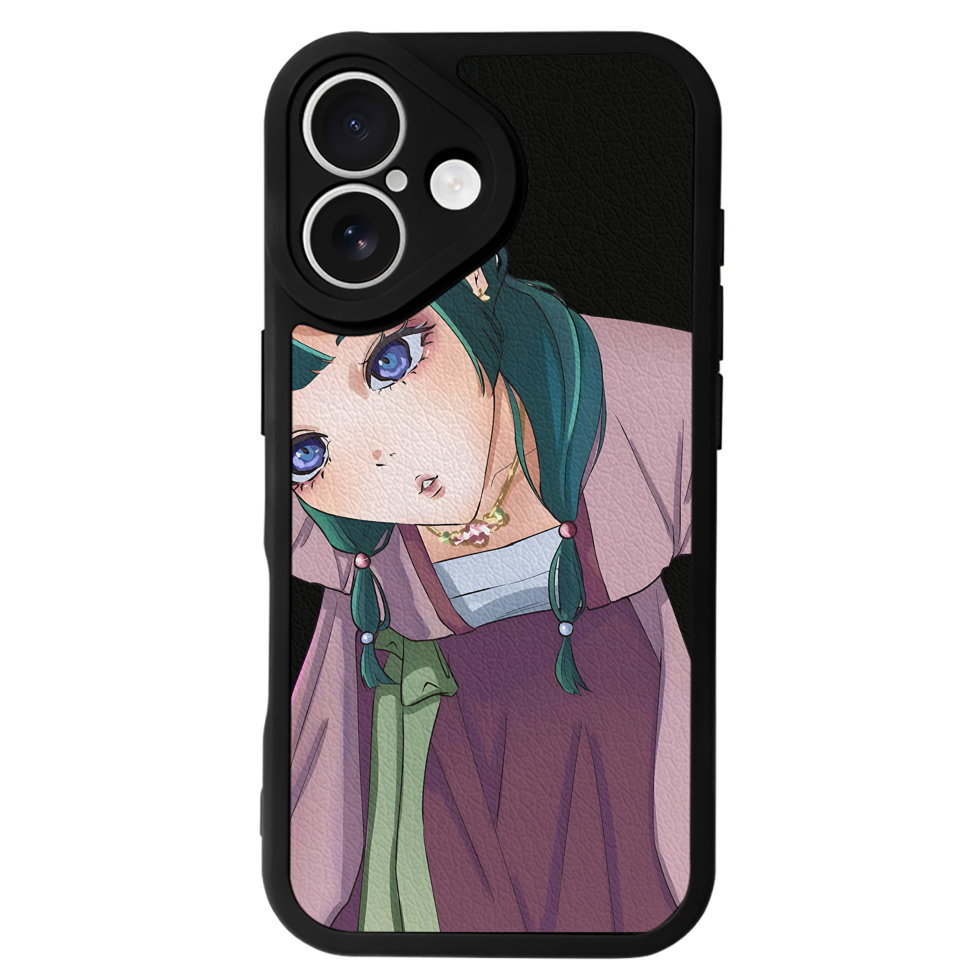 （画像用） 薬屋のひとりごと The Apothecary Diaries 【iPhone 16シリーズ対応】シリコンスマホケース（レザー調） 材質：シリコン